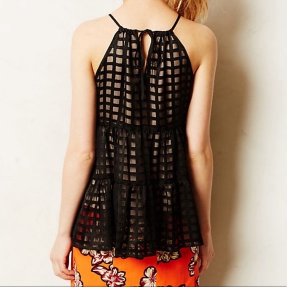 Anthropologie HD In Paris Black Velvet Cami - Picture 4 of 13